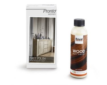 Matt polish voor mat gelakt hout