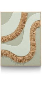 wanddecoratie Frills 3D